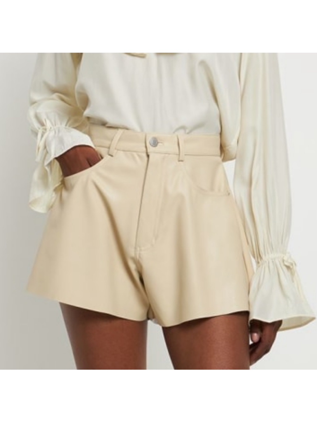 We Wore What Flare Bell Short